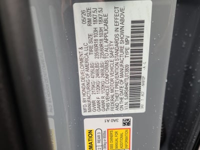 2026 Honda CR-V EX AWD