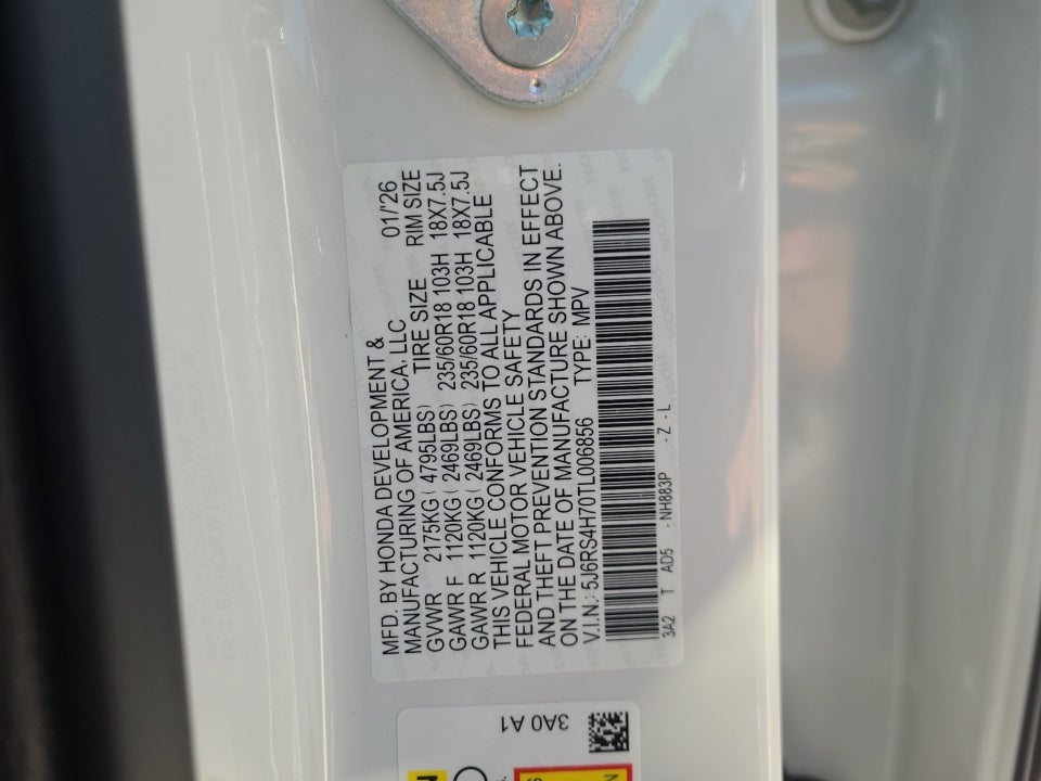 2026 Honda CR-V EX-L AWD