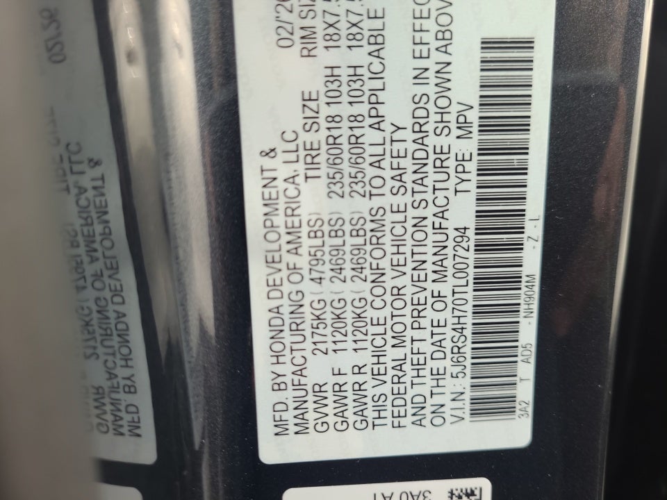 2026 Honda CR-V EX-L AWD