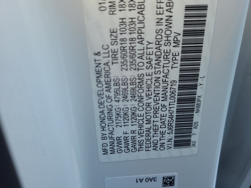 2026 Honda CR-V EX-L AWD