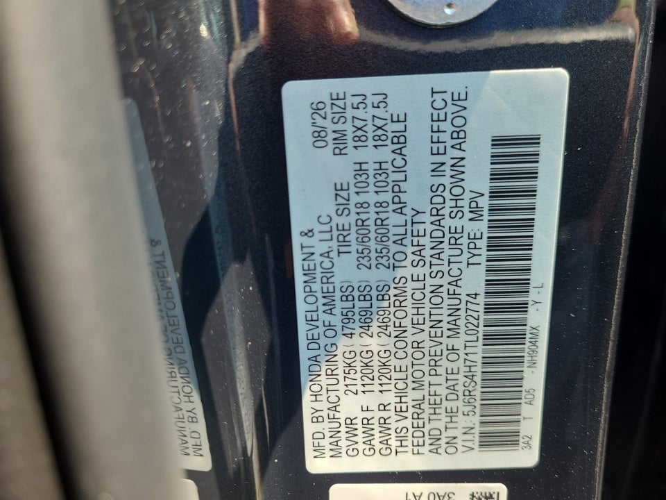 2026 Honda CR-V EX-L