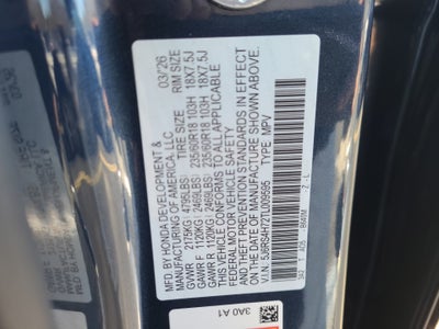 2026 Honda CR-V EX-L AWD