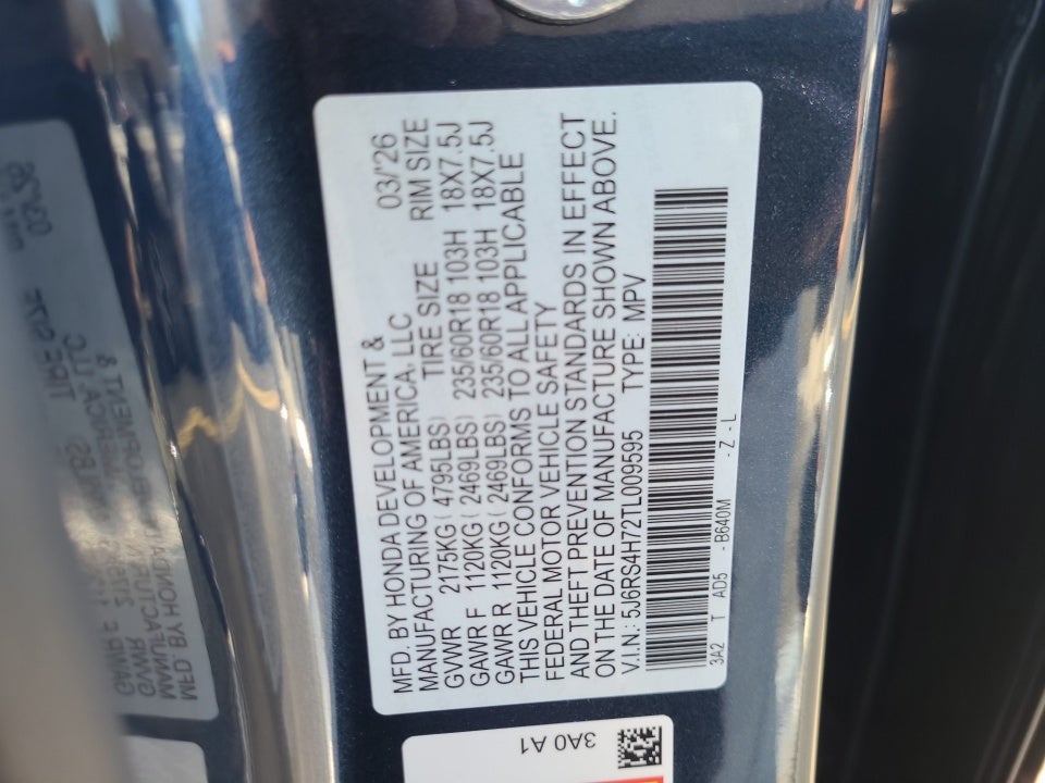 2026 Honda CR-V EX-L AWD