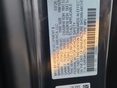 2026 Honda CR-V EX-L AWD