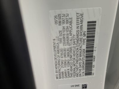 2026 Honda CR-V EX-L AWD