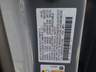 2026 Honda CR-V EX-L AWD