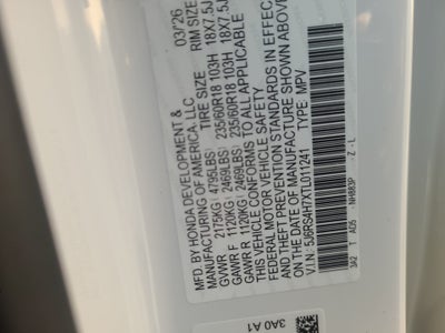 2026 Honda CR-V EX-L AWD