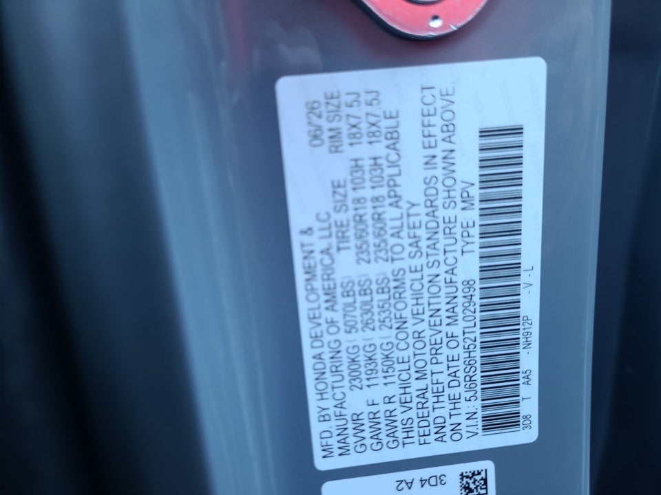 2026 Honda CR-V Hybrid Sport