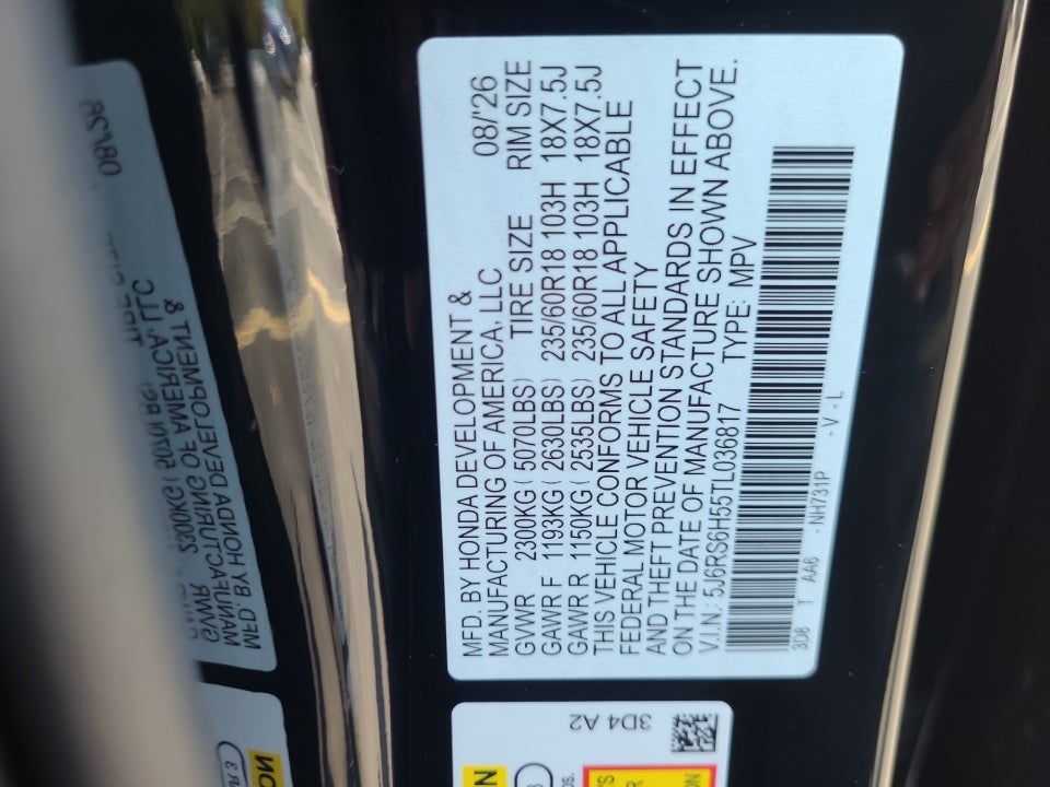 2026 Honda CR-V Hybrid Sport