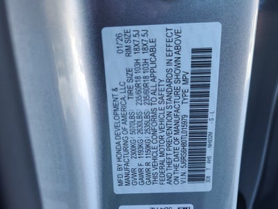 2026 Honda CR-V Hybrid AWD Sport-L