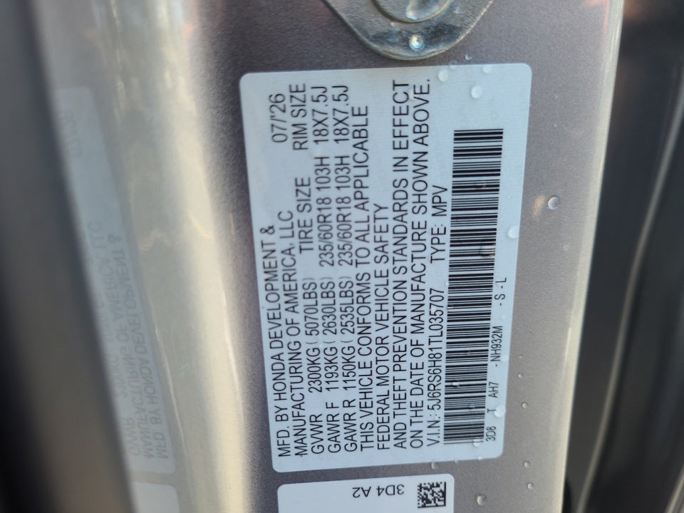 2026 Honda CR-V Hybrid Sport-L