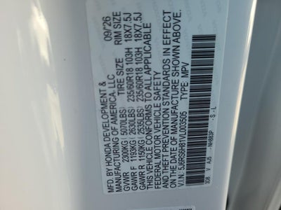 2027 Honda CR-V Hybrid Sport-L