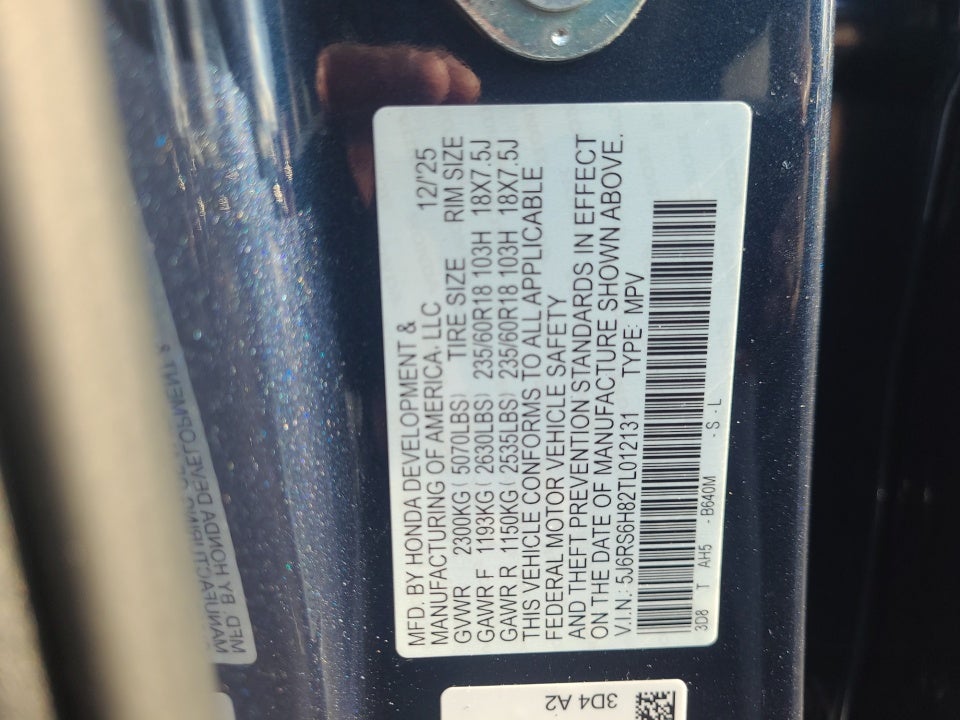 2026 Honda CR-V Hybrid AWD Sport-L