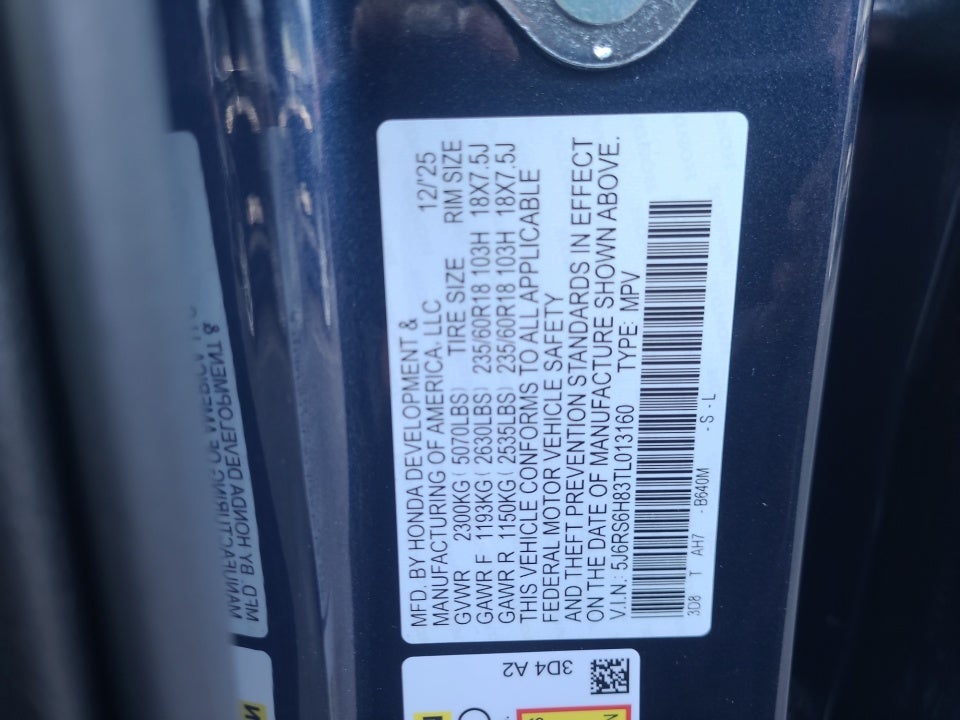 2026 Honda CR-V Hybrid AWD Sport-L