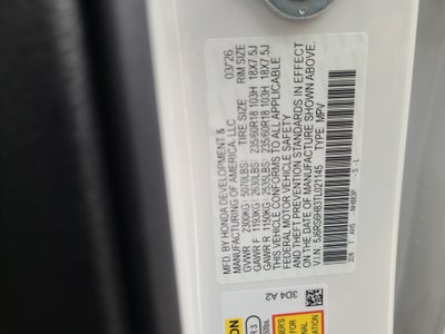 2026 Honda CR-V Hybrid AWD Sport-L