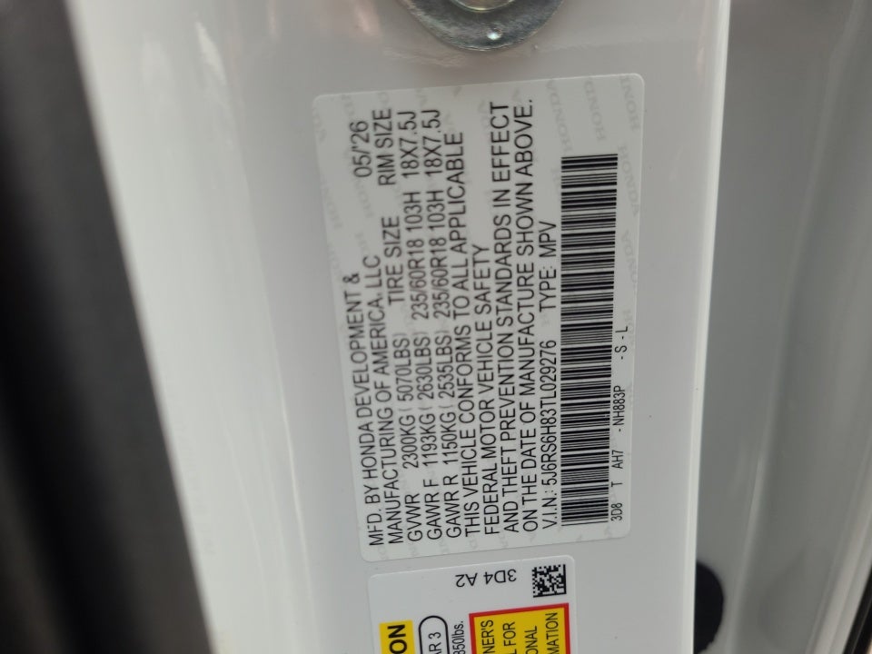 2026 Honda CR-V Hybrid Sport-L