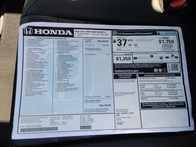 2026 Honda CR-V Hybrid AWD Sport-L
