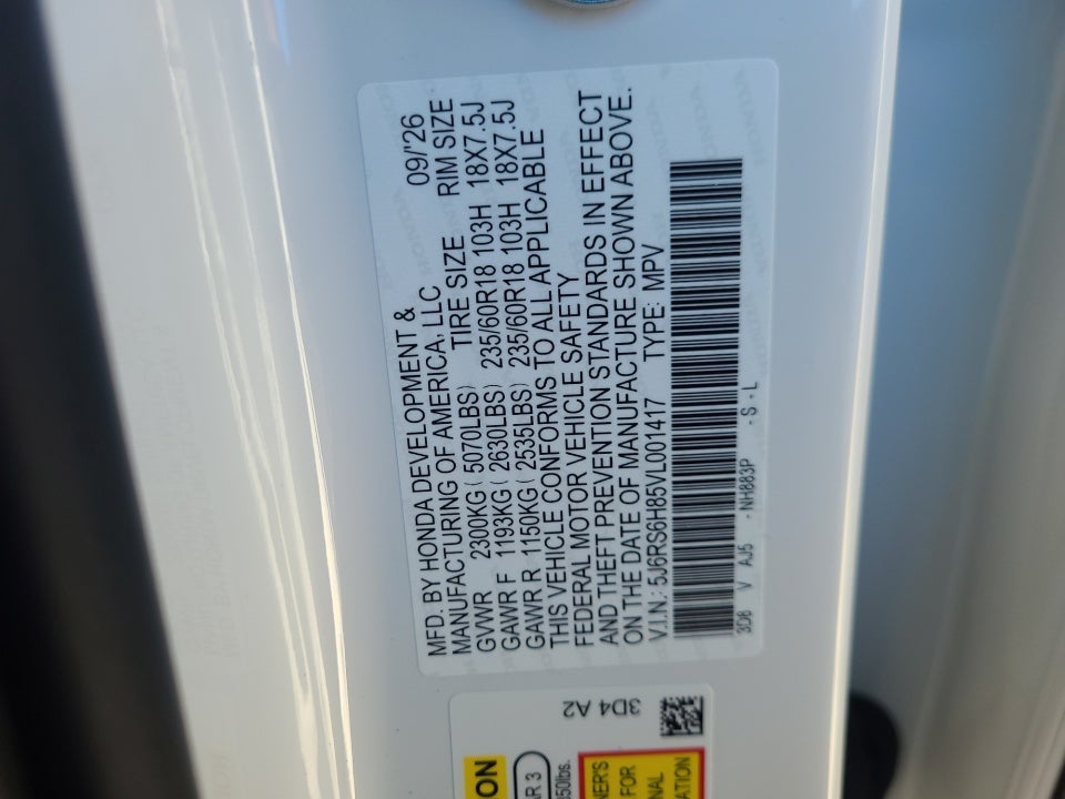 2027 Honda CR-V Hybrid Sport-L