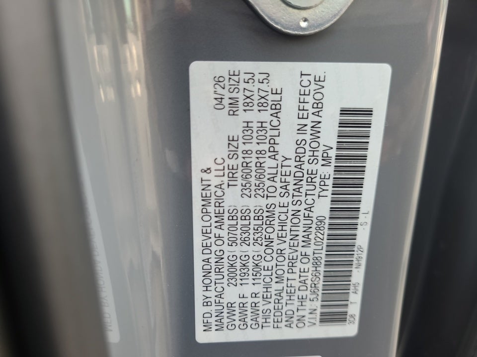 2026 Honda CR-V Hybrid AWD Sport-L