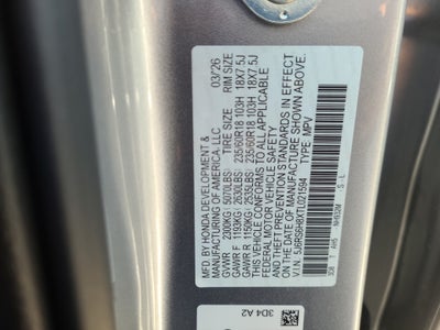 2026 Honda CR-V Hybrid AWD Sport-L