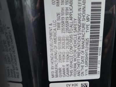 2026 Honda CR-V Hybrid AWD Sport Touring