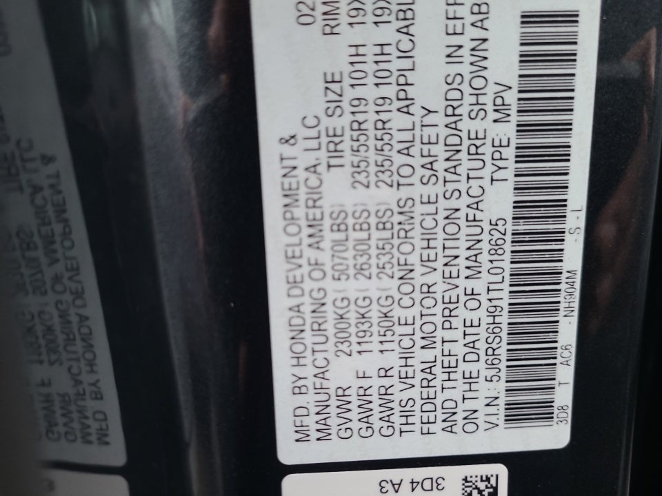 2026 Honda CR-V Hybrid AWD Sport Touring