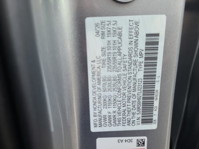 2026 Honda CR-V Hybrid AWD Sport Touring