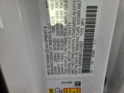 2026 Honda CR-V Hybrid AWD Sport Touring