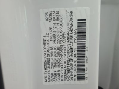 2026 Honda CR-V Hybrid AWD Sport Touring