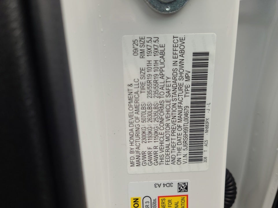 2026 Honda CR-V Hybrid AWD Sport Touring