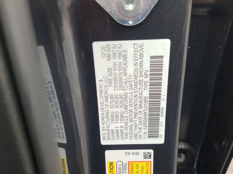 2026 Honda CR-V Hybrid AWD Sport Touring