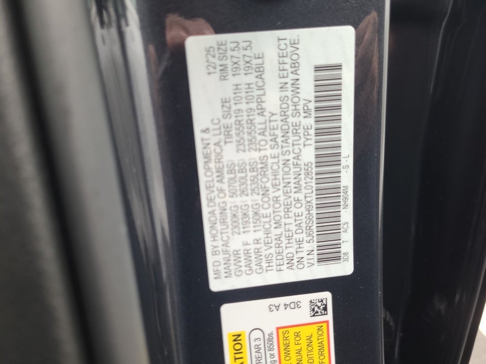 2026 Honda CR-V Hybrid AWD Sport Touring