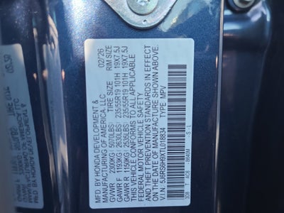 2026 Honda CR-V Hybrid AWD Sport Touring