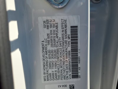 2026 Honda CR-V Hybrid AWD Sport Touring