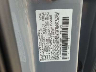 2026 Honda CR-V Hybrid AWD TrailSport