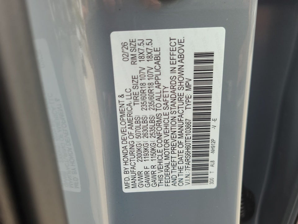 2026 Honda CR-V Hybrid AWD TrailSport