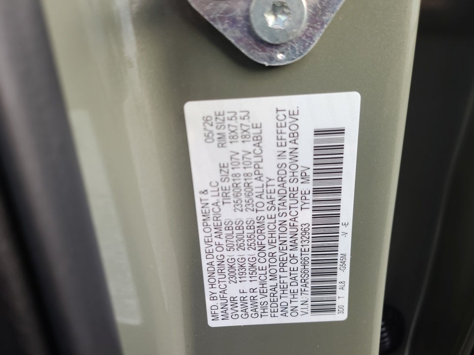 2026 Honda CR-V Hybrid AWD TrailSport