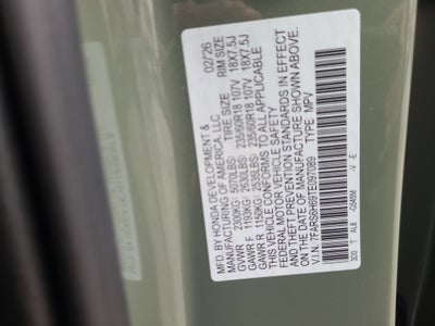 2026 Honda CR-V Hybrid AWD TrailSport