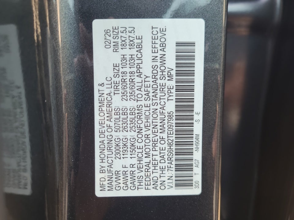 2026 Honda CR-V Hybrid AWD Sport-L