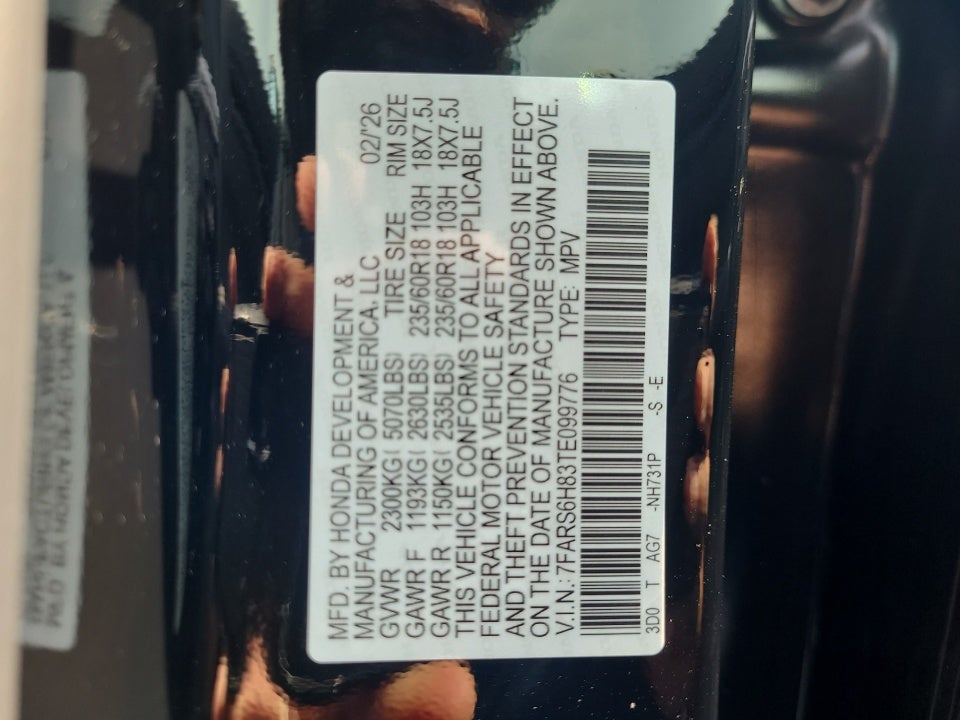 2026 Honda CR-V Hybrid AWD Sport-L