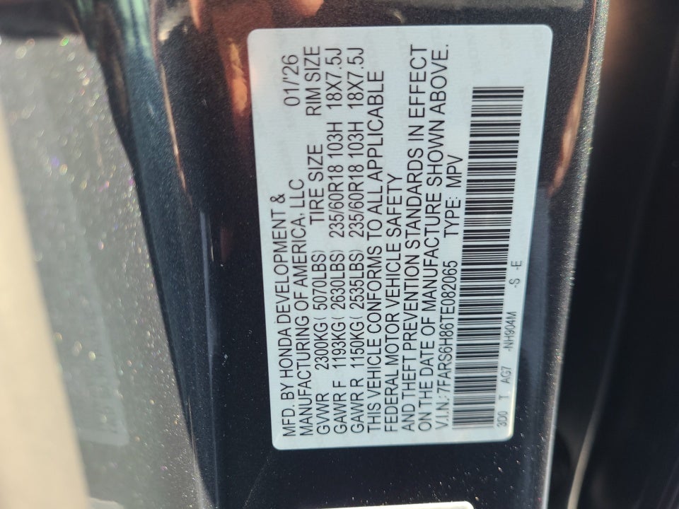 2026 Honda CR-V Hybrid AWD Sport-L