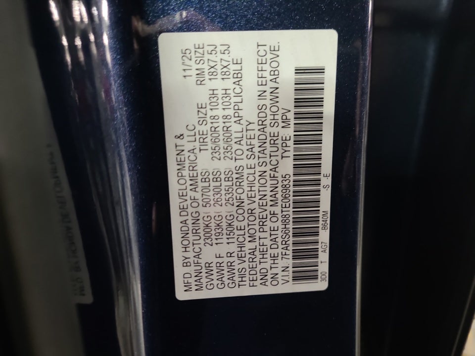 2026 Honda CR-V Hybrid AWD Sport-L