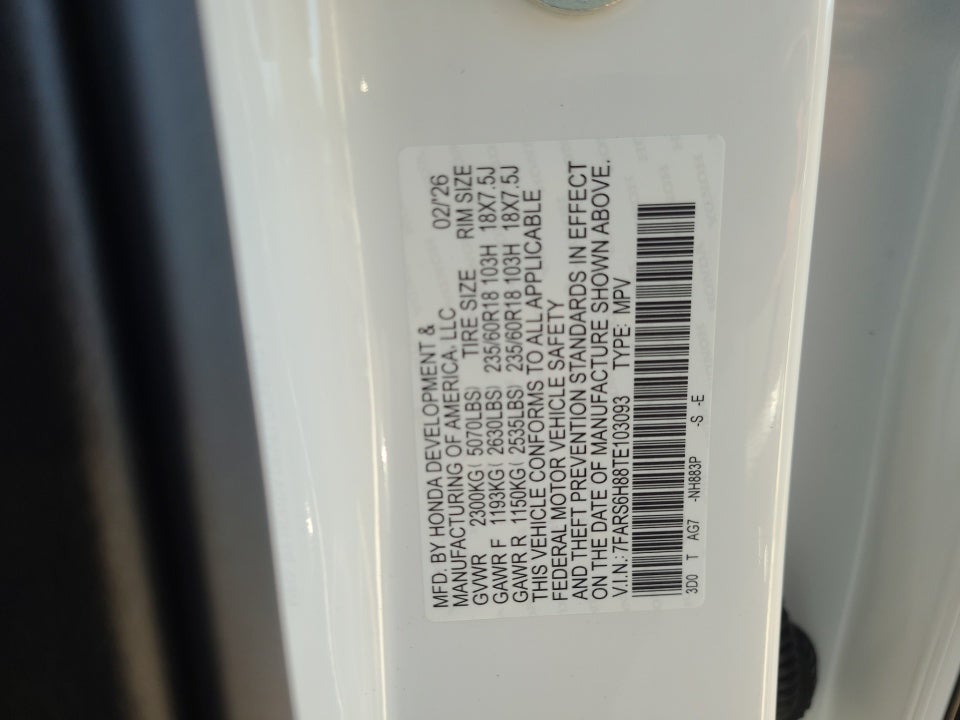 2026 Honda CR-V Hybrid AWD Sport-L