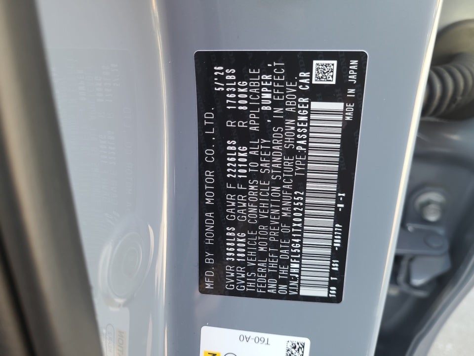2026 Honda Civic Type R Manual