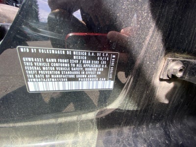 2015 Volkswagen Jetta 1.8T SE