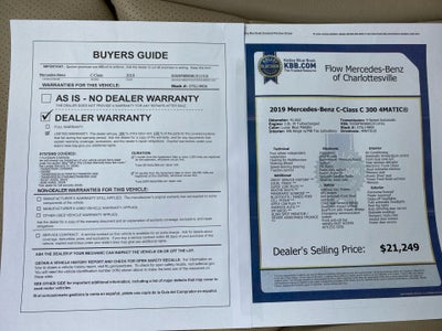 2019 Mercedes-Benz C 300 4MATIC®