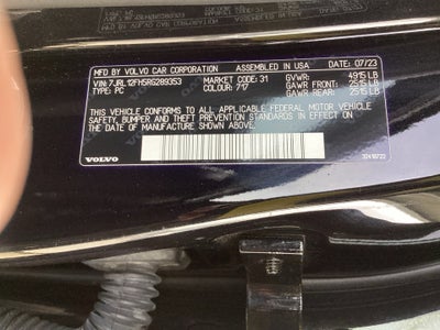 2024 Volvo S60 B5 Plus Black Edition