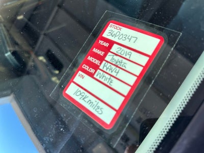 2019 Toyota RAV4 XLE