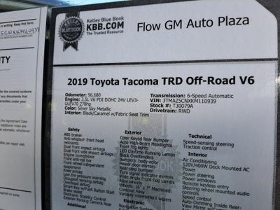 2019 Toyota Tacoma TRD Off Road