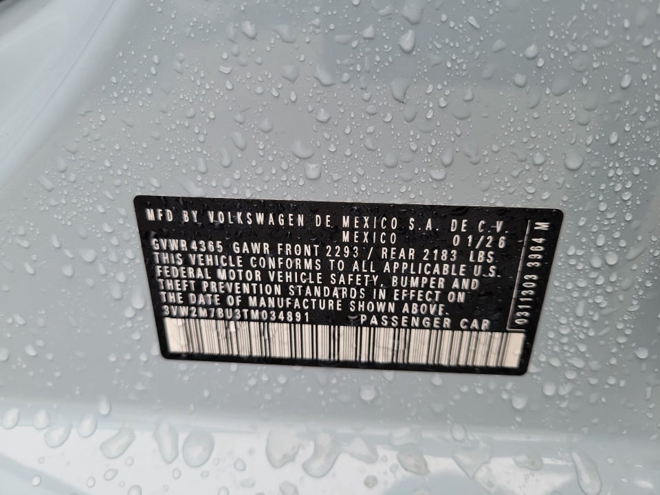 2026 Volkswagen Jetta GLI Autobahn